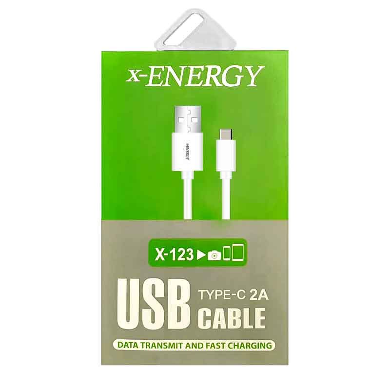 کابل شارژ TYPE-C برند X-ENERGY مدل X-123