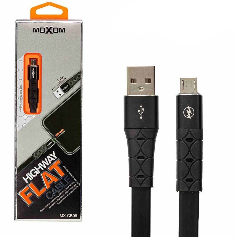 کابل شارژ میکرو موکسوم MOXOM MX-CB08